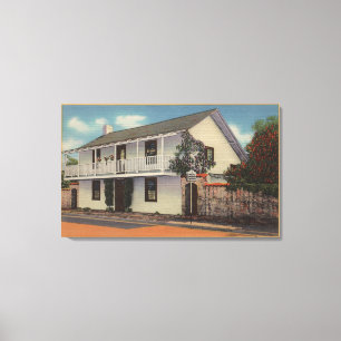 Impressão Em Tela Monterey, California View of Old Whaling Station