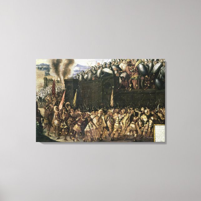 Impressão Em Tela Montezuma (Frente)