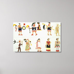 Impressão Em Tela Montezuma II (1466-1520) como representado no anon