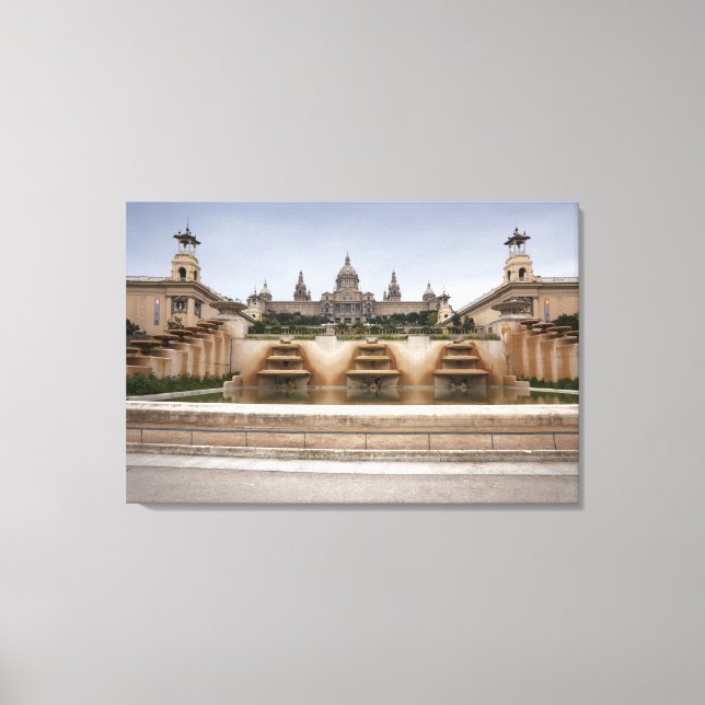 Impressão Em Tela Montjuc Fortress (Frente)