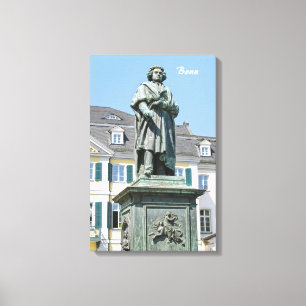 Impressão Em Tela Monumento a Ludwig van Beethoven em Bonn