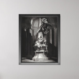 Impressão Em Tela Monumento a Mignard por François Boucher