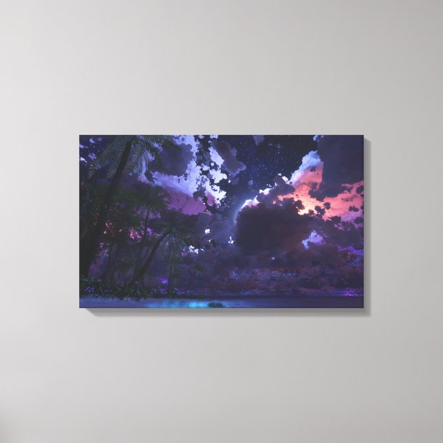 Impressão Em Tela Moondance (Frente)