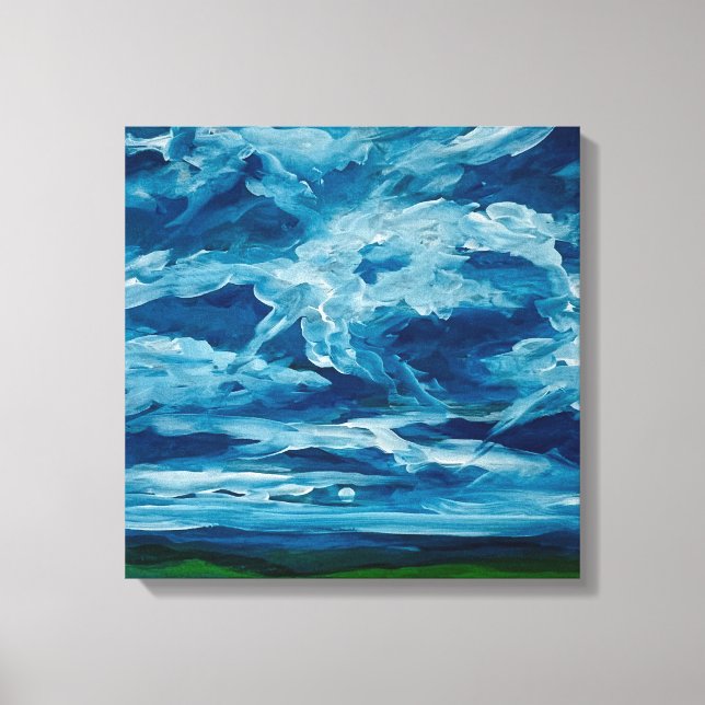 Impressão Em Tela Moonglow (Frente)