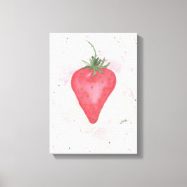 Impressão Em Tela Morango