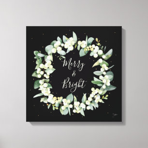 Impressão Em Tela Morango de Neve+Eucalyptus, Fora de Natal