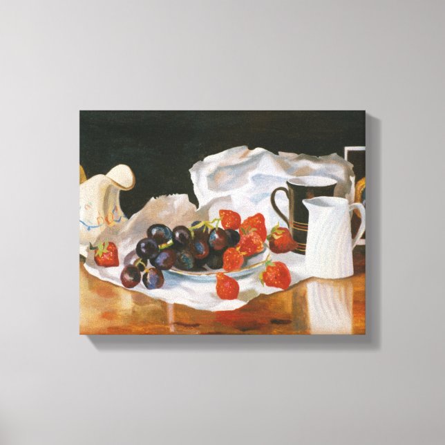 Impressão Em Tela Morangos e Creme 2004 (Frente)