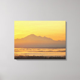 Impressão Em Tela Morning Mountain Magic.