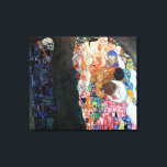 Impressão Em Tela Morte e Vida | Gustav Klimt |<br><div class="desc">Morte e Vida é uma pintura de Gustav Klimt entre 19010 e 15.</div>