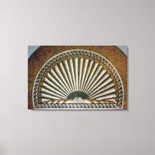 Impressão Em Tela Mosaico de Shell, ANÚNCIO de construção do Insu