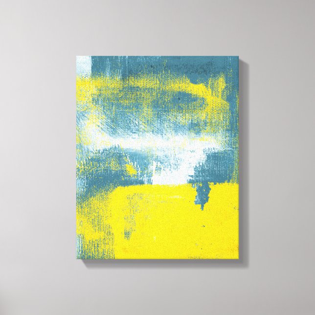 Impressão Em Tela Moscas de Tempo (Frente)