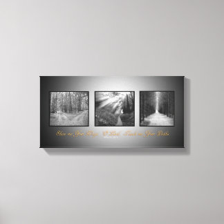 Impressão Em Tela Mostre-me suas maneiras. Ó Senhor Ensine-me seus c