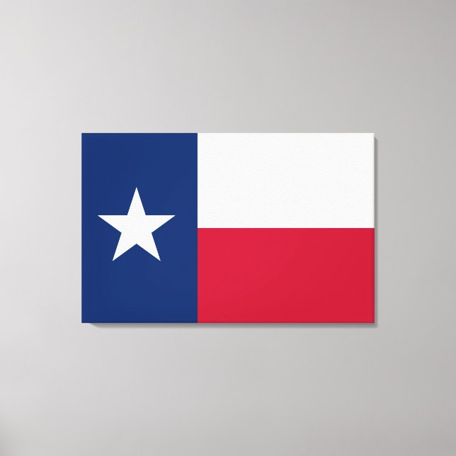 Impressão Em Tela Mostre suas cores - Texas (Frente)