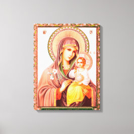 Impressão Em Tela Mother of God Russian Icon