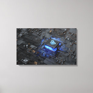 Impressão Em Tela Motherboard