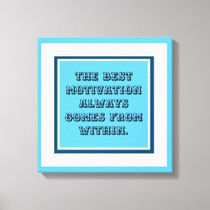 Impressão Em Tela Motivação para esportes