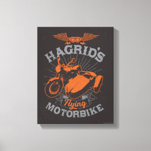Impressão Em Tela Moto Voadora do Hagrid