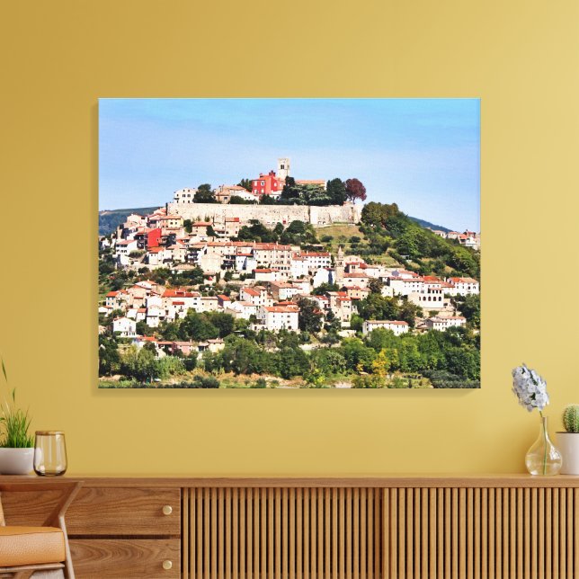 Impressão Em Tela Motovun Croácia (Insitu(Sala de estar))