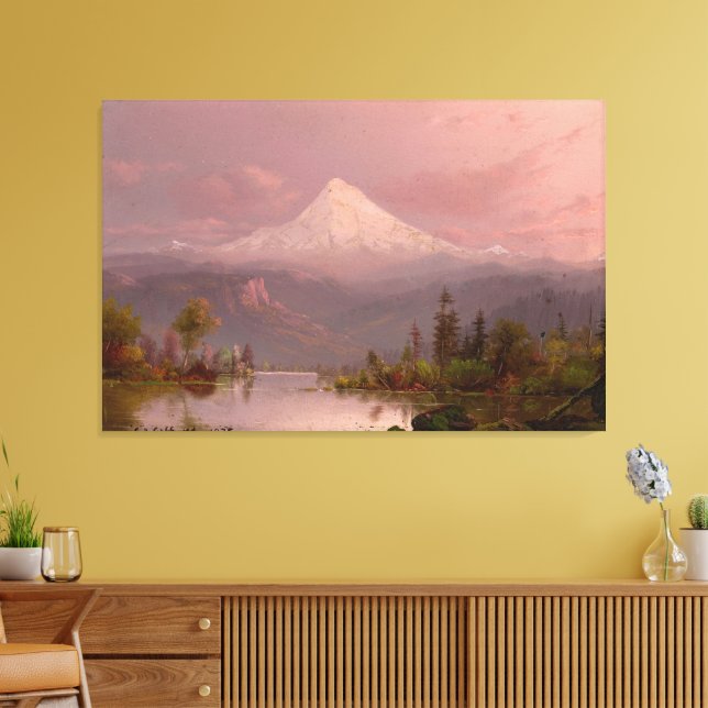Impressão Em Tela Mount Hood, Oregon  (Insitu(Sala de estar))