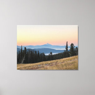 Impressão Em Tela Mt Jefferson sunrise