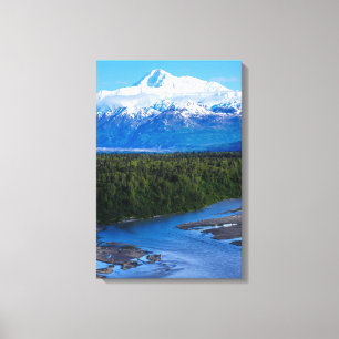 Impressão Em Tela Mt. McKinley Alaska