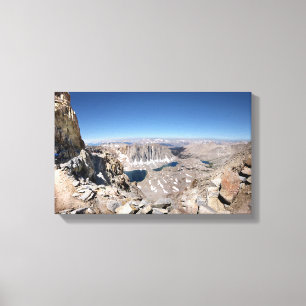 Impressão Em Tela Mt Whitney Trail Junction John Muir Trail