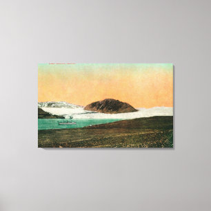 Impressão Em Tela Muir Glacier e Icebergs no Alasca #2