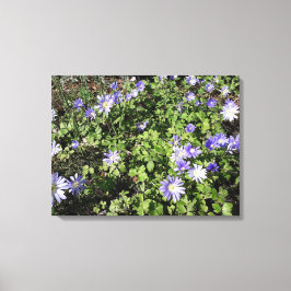 Impressão Em Tela Muitas flores