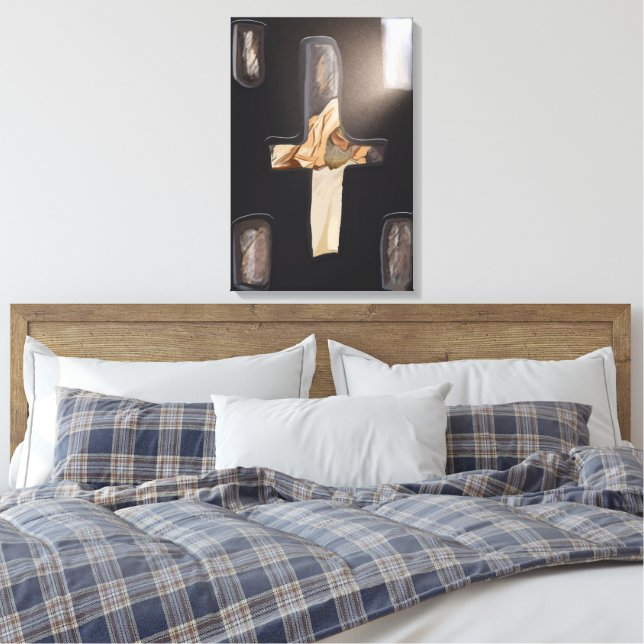 Impressão Em Tela Muito Bem Vista - Janela Cruciforme, Bet Emmanuel (Insitu(Quarto))