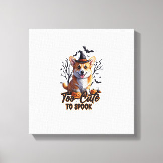Impressão Em Tela Muito Fofo Para Assustar Camiseta Funny Halloween 
