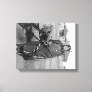 Impressão Em Tela "Muitos Cavalos" Que Dormiram Em Lieut. Casey Foto