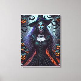 Impressão Em Tela Mulher das bruxas
