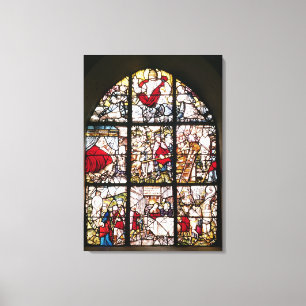 Impressão Em Tela Mulher escrevendo na corte de Shah Abbas mim