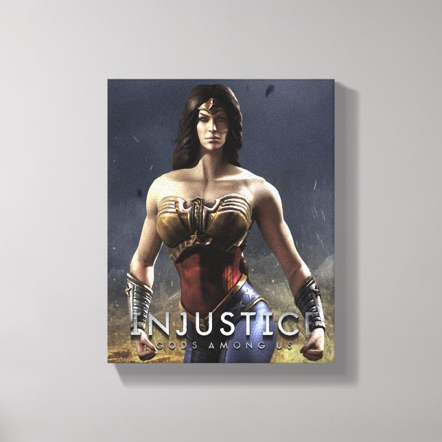 Impressão Em Tela Mulher Maravilha (Frente)