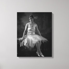 Impressão Em Tela Mulher Negra dos anos 30