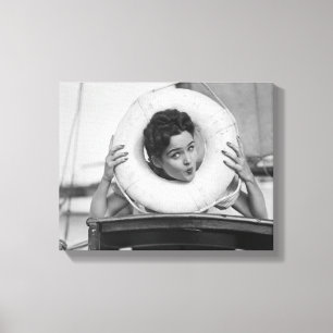 Impressão Em Tela Mulher que levanta 3