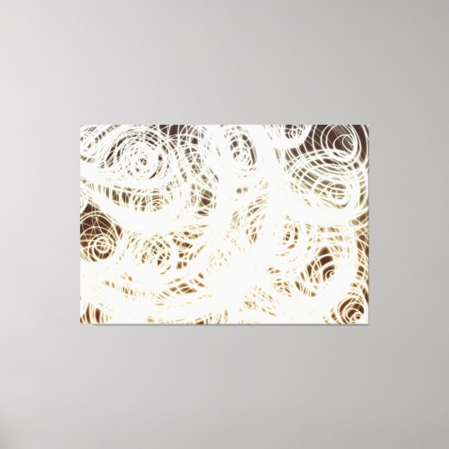 Impressão Em Tela Múltiplos Circulares Complexos - Impressão de Tela (Frente)