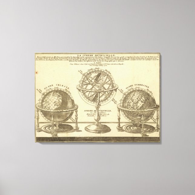 Impressão Em Tela Mundo (Frente)