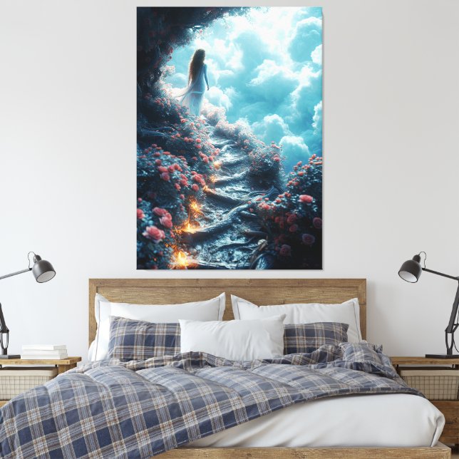 Impressão Em Tela Mundo dos Sonhos (Insitu(Quarto))