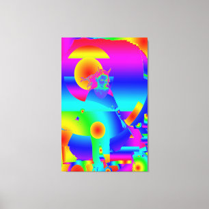 Impressão Em Tela Mundo Mágico