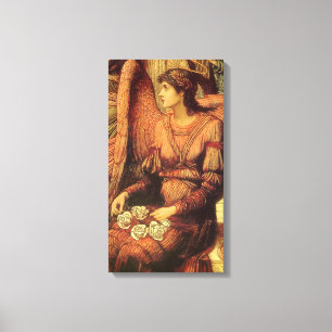 Impressão Em Tela Muralhas da Casa de Deus, Anjo por John Strudwick