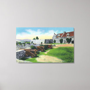 Impressão Em Tela Muro do Sul, Bacia do Sudoeste, Barracas do Sul