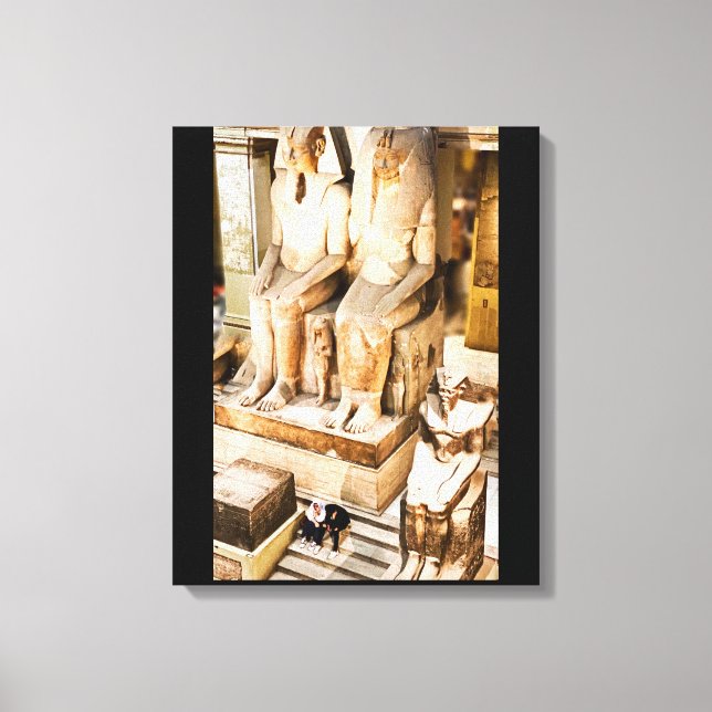 Impressão Em Tela Museu do Cairo de Antiguidades Egípcias (Frente)