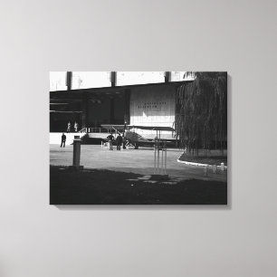 Impressão Em Tela Museu do Exército de Atenas da Grécia Vintage