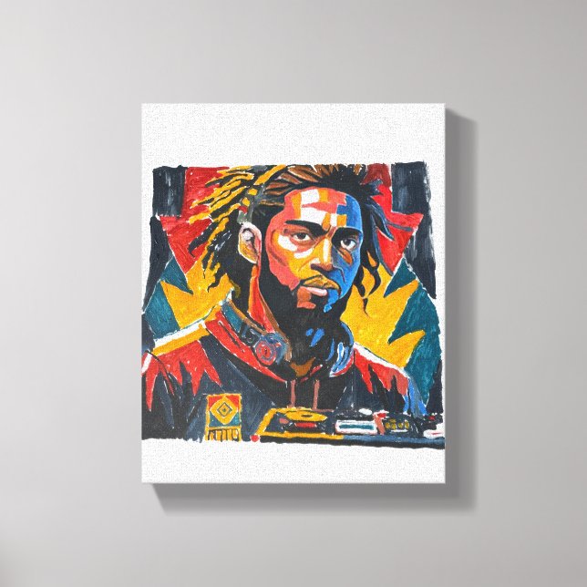 Impressão Em Tela Music Box (Frente)