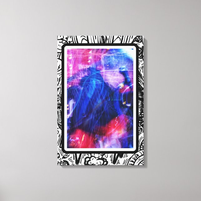 Impressão Em Tela Música em Movimento (Frente)