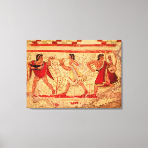 Impressão Em Tela Músicos de Etruscan
