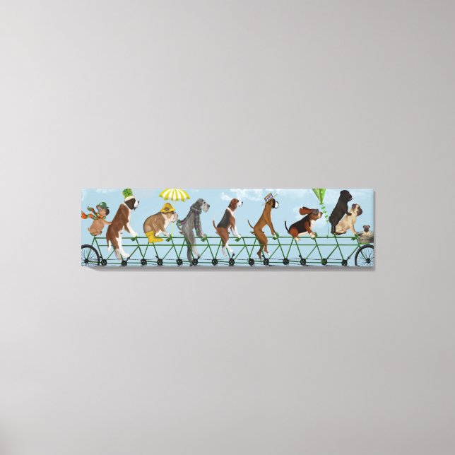 Impressão Em Tela Mutley Crew em Tandem (Frente)