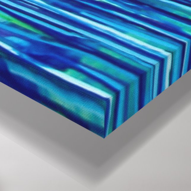 Impressão Em Tela "Mykonos" pelo artista Peter Demopoulos (Canto (inferior))