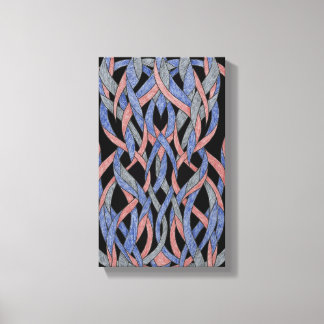 Impressão Em Tela Mystic Color Storm Contemporary Abstract Wall Art